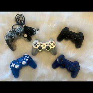 Lot of PS3 game controllers